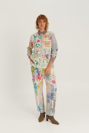 Lydia Tailored Pants Paradiso by Me 369 from Marina St Barth