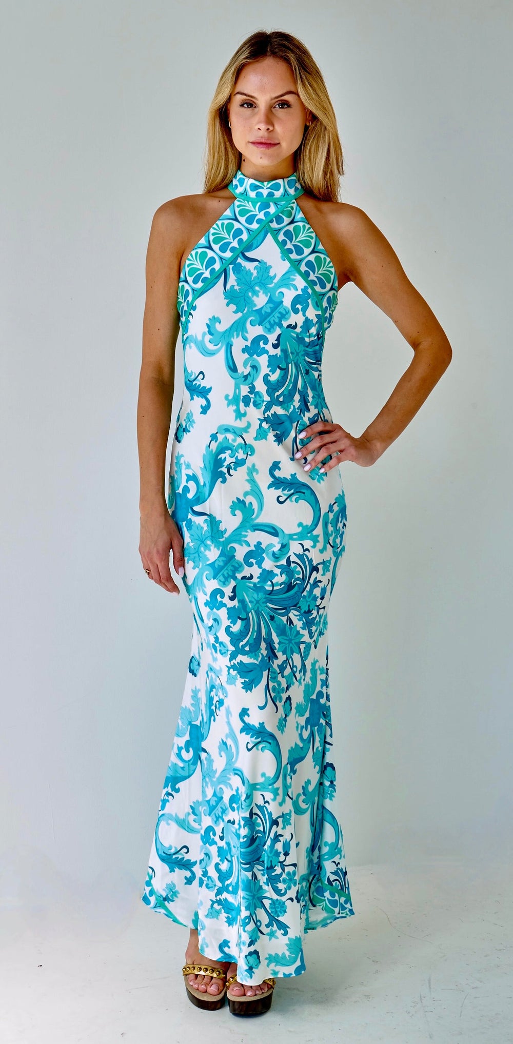 Paris Mistral Silk Dress by Trisha paterson from Marina St Barth