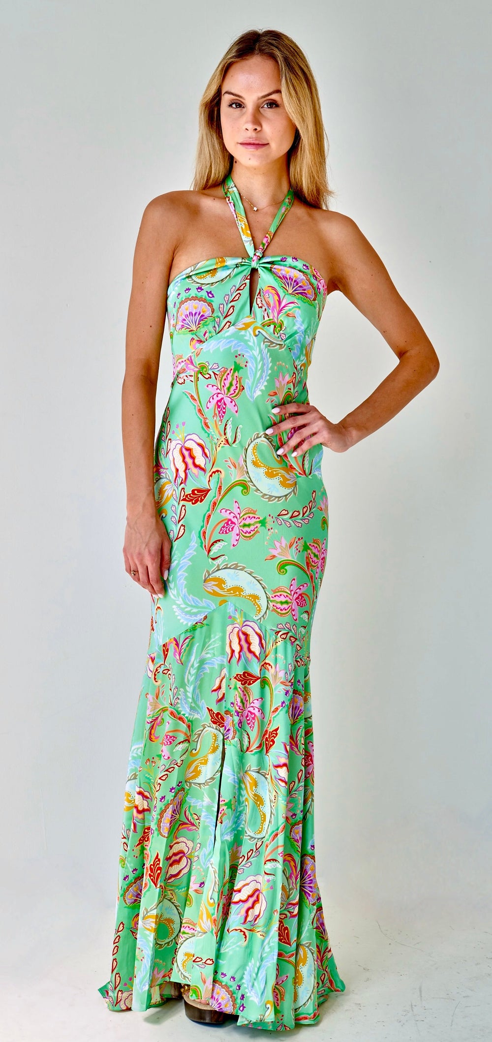 Paris Seadream Silk Dress by Trisha paterson from Marina St Barth