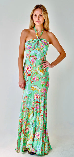 Paris Seadream Silk Dress by Trisha paterson from Marina St Barth
