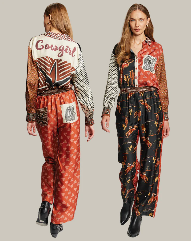 ME369 Isabel Rodeo Printed Shirt by Me 369 from Marina St Barth