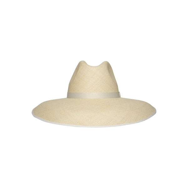 Ecuador Anna Wide Brim Visor by Artesano from Marina St Barth