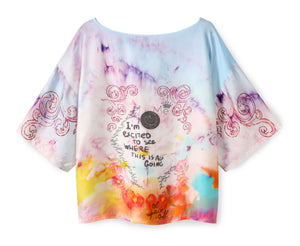 Ruby Runic Whisper T-Shirt by Me 369 from Marina St Barth