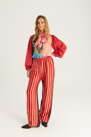 Bailey Track Pants Red Aura by Me 369 from Marina St Barth