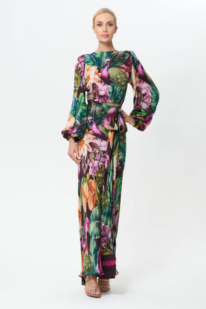 Niluu Farrah Calypso Maia Wrap Top