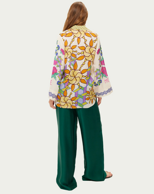 Mia Markers String Tie Blouse by Me 369 from Marina St Barth