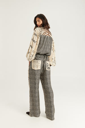 Bailey Track Pants Noir Muse by Me 369 from Marina St Barth