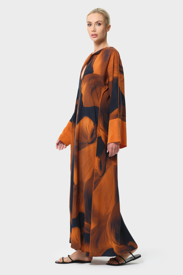 Niluu Loren Calypso Noor Kaftan Dress