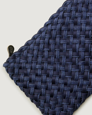 Naghedi Nomad Hobo Double Weave Indigo by Naghedi from Marina St Barth