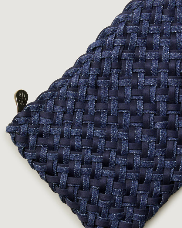 Naghedi Nomad Hobo Double Weave Indigo by Naghedi from Marina St Barth