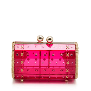 Clutch Strass Pink