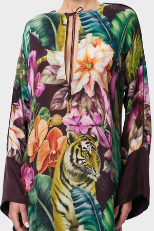 Niluu Farrah Calypso Noor Kaftan Dress