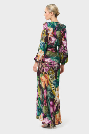 Niluu Farrah Calypso Maia Wrap Top