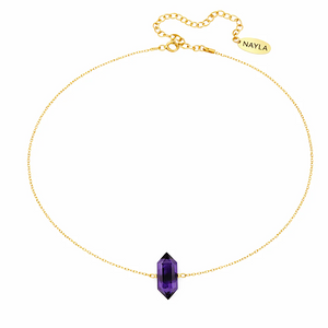 Amethyst Choker Necklace