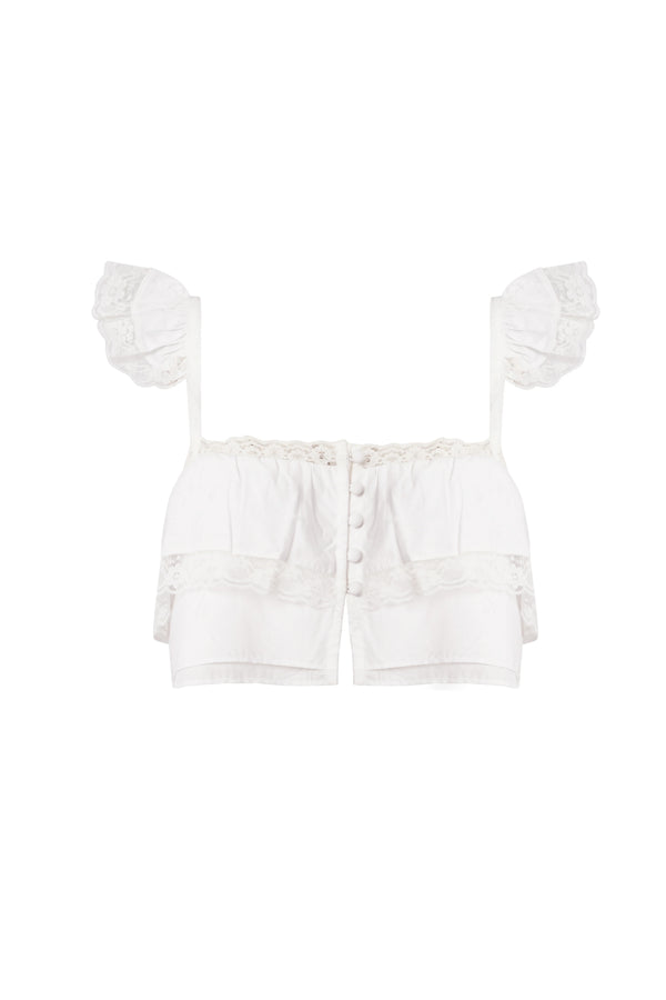 Top Cleo White