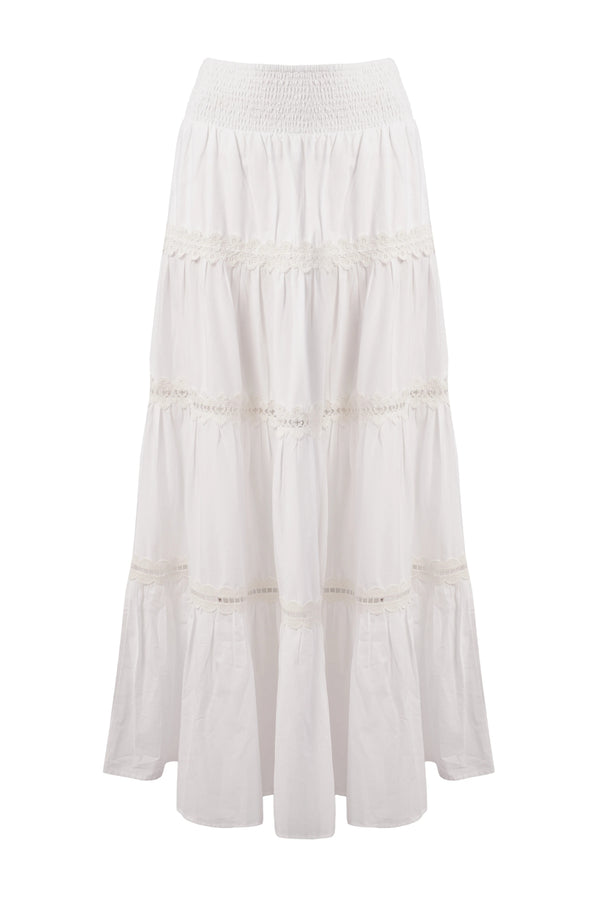 Margot Skirt White