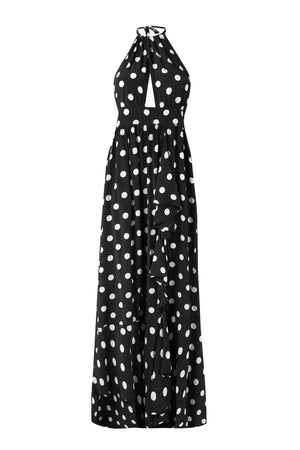 Marlea Dress Marie Black Polka Dots by Marlea from Marina St Barth