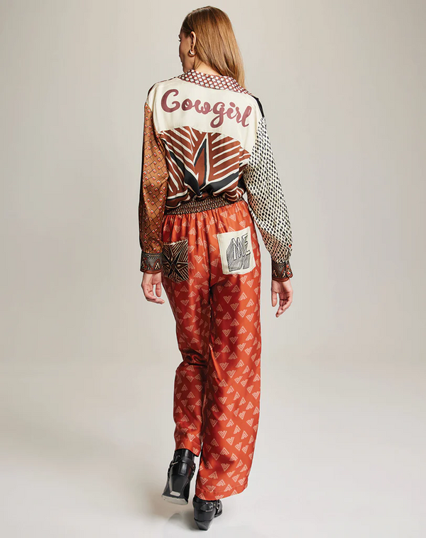 ME369 Isabel Rodeo Printed Shirt by Me 369 from Marina St Barth