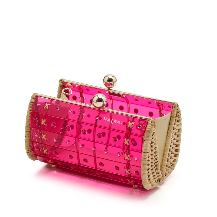 Clutch Strass Pink