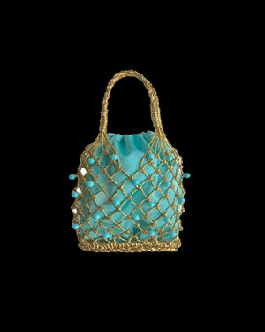 Helene Bag with Pearls by Y'AM CAPRI from Marina St Barth