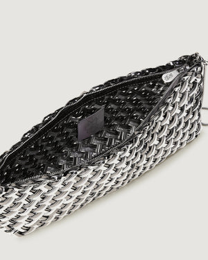 Naghedi Gala Clutch Double Weave Metallic by Naghedi from Marina St Barth