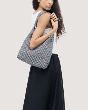 Nomad Medium Hobo Double Weave by Naghedi from Marina St Barth