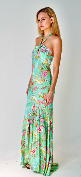 Paris Seadream Silk Dress by Trisha paterson from Marina St Barth