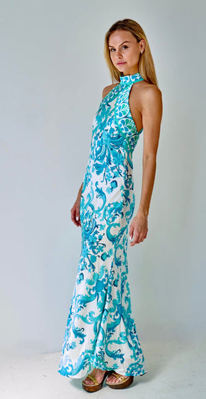 Paris Mistral Silk Dress by Trisha paterson from Marina St Barth