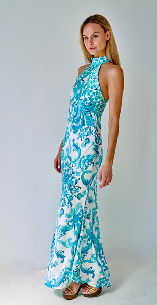 Paris Mistral Silk Dress by Trisha paterson from Marina St Barth