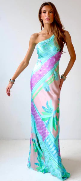 Paris Glamour Silk Dress Style 707 by Trisha paterson from Marina St Barth