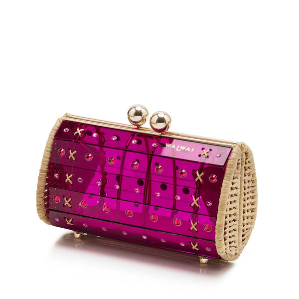 Clutch Strass Purple by Waiwai from Marina St Barth