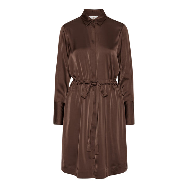 Karmamia Nakita Dress - Semi Rich Brown