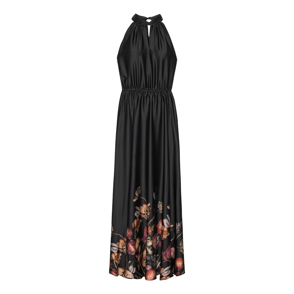 Karmamia Ava Maxi Dress - Black Blossom