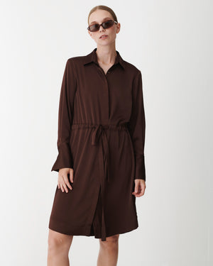 Karmamia Nakita Dress - Semi Rich Brown