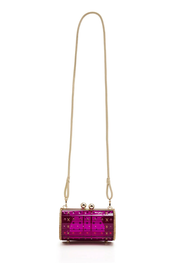 Clutch Strass Purple by Waiwai from Marina St Barth