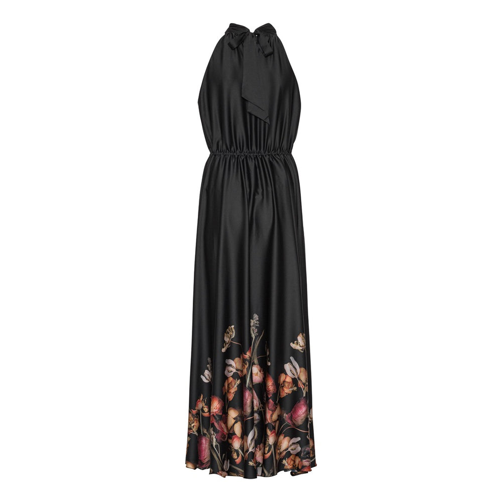 Karmamia Ava Maxi Dress - Black Blossom
