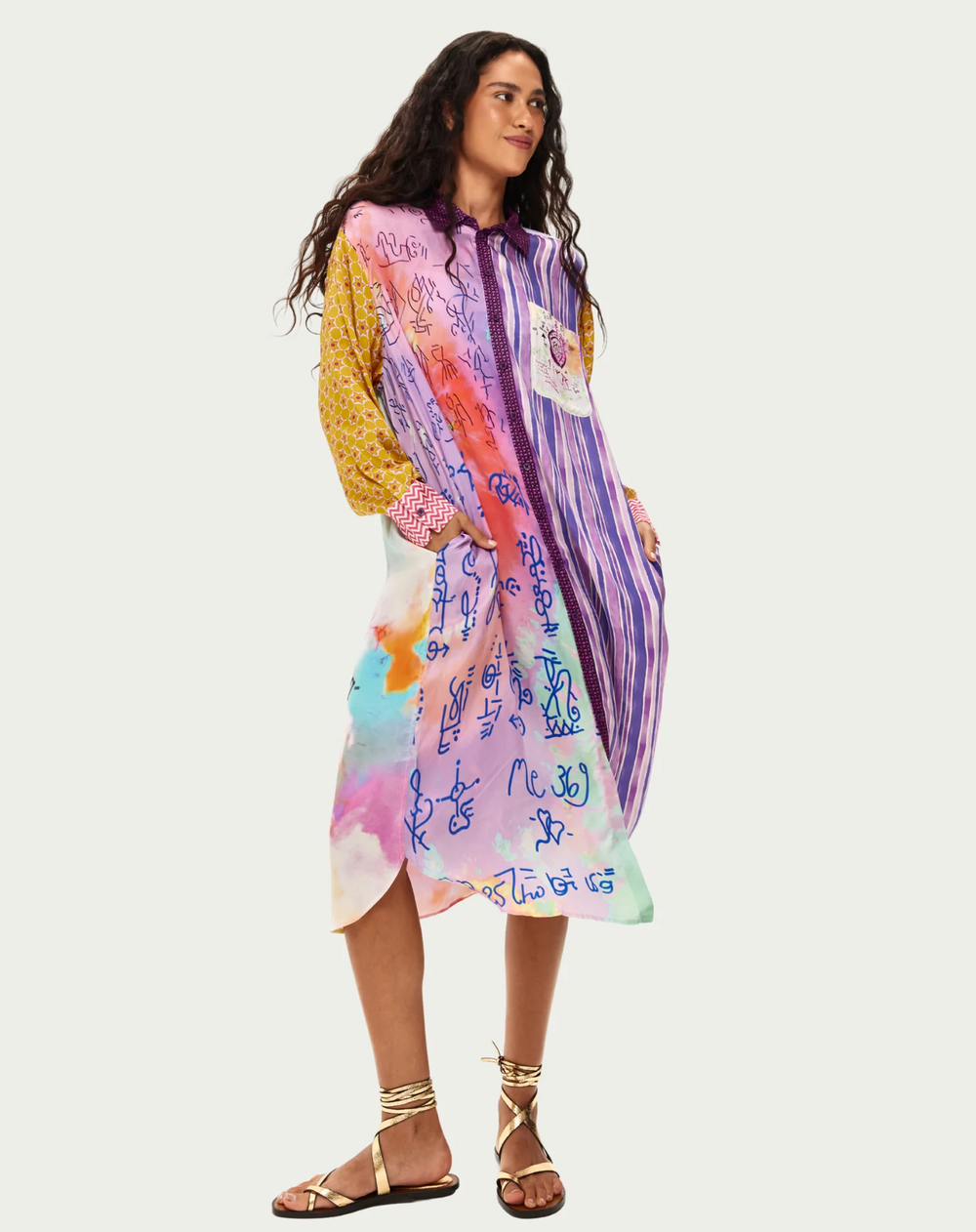 Vivi Runic Whisper Dress by Me 369 from Marina St Barth