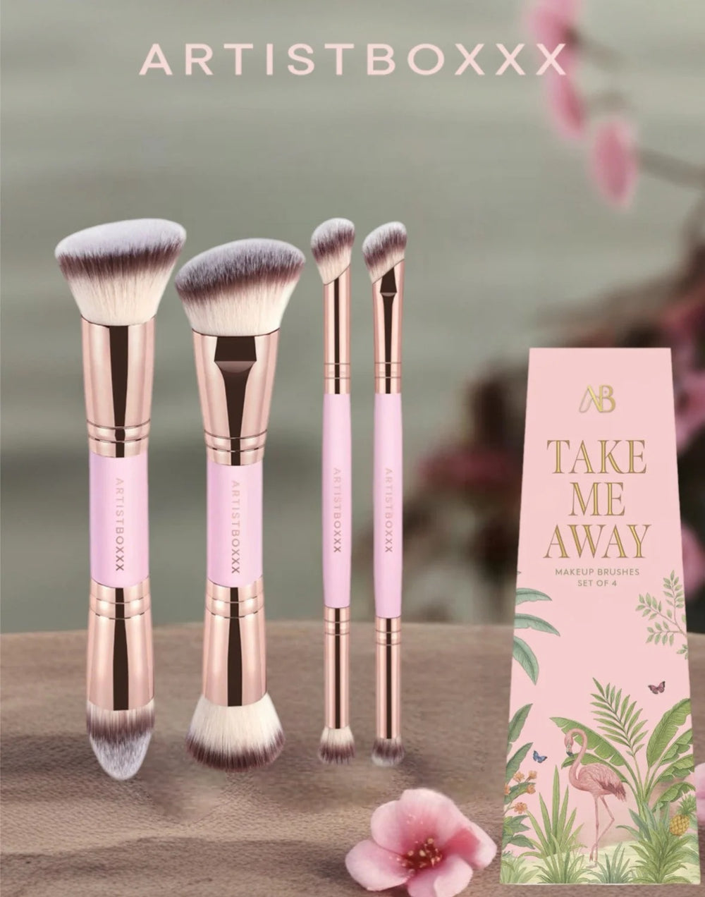 Artistboxxx Luxe Travel Brush Set by Artistboxxx from Marina St Barth