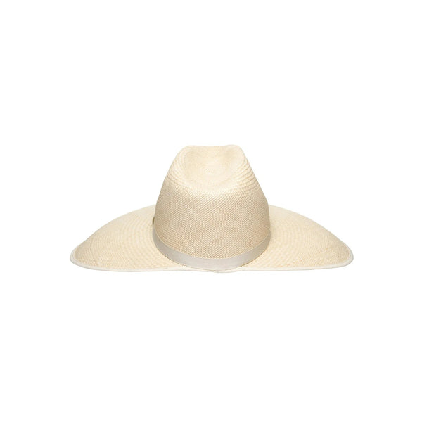 Ecuador Anna Wide Brim Visor by Artesano from Marina St Barth