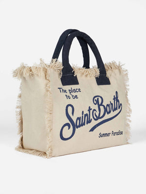 Vanity Canvas Large Tote by MC2 ST BARTH from Marina St Barth