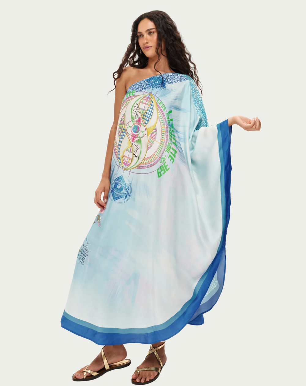 Sol Runic Whisper Dress by Me 369 from Marina St Barth