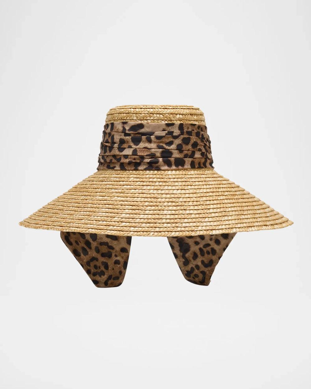 Eugenia Kim Mirabel Sun Hat Leopard