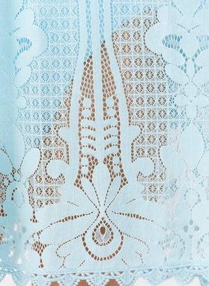 Melissa Isla Short Dress Sky by Melissa Odabash from Marina St Barth