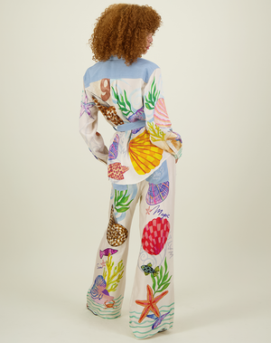 Me369 CrystaL Magic Denim Shirt by Me 369 from Marina St Barth