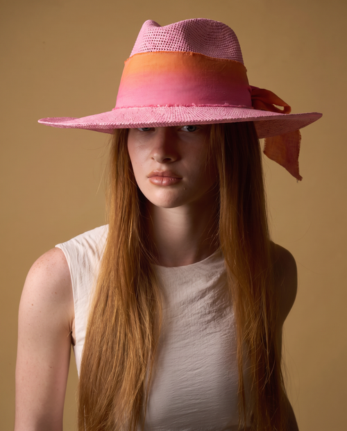 Ecuador Inti Wide Brim Hat by Artesano from Marina St Barth
