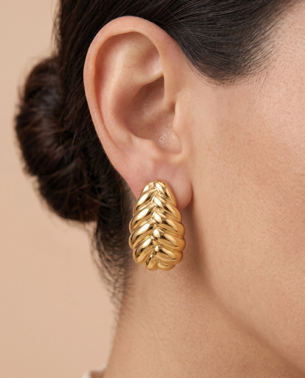 Tay Heavy Braided Earrings by Tay from Marina St Barth