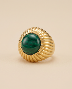 Tay Malachite Begum Ring