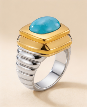 Tay Amazonite Niki Ring