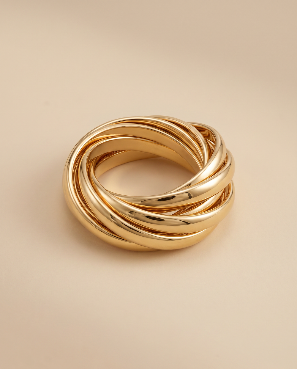 Tay Turban Ring Gold by Tay from Marina St Barth
