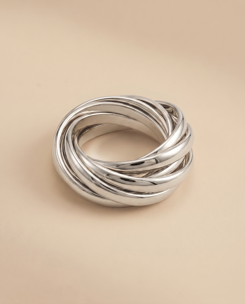 Tay Turban Ring Silver by Tay from Marina St Barth